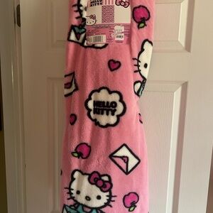 Hello Kitty Pink Fleece Blanket